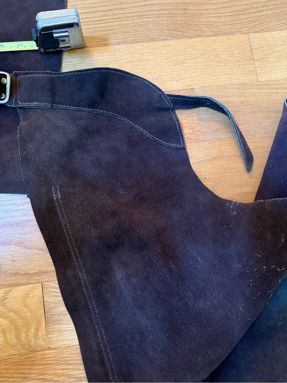 Whitman Full CHAPS Brown Suede - see measurements - Picture 7 of 16